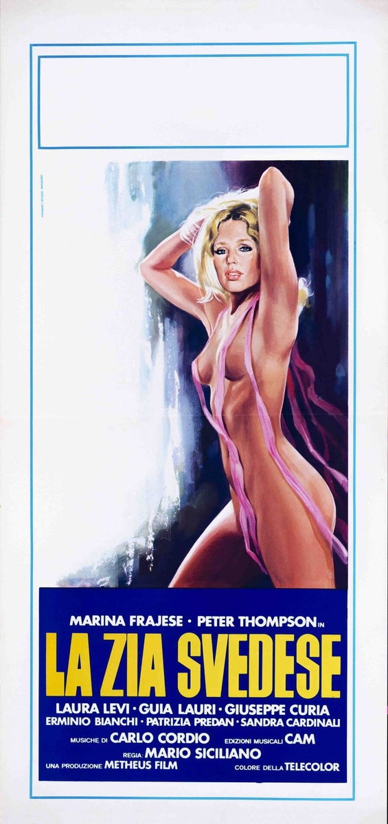 La zia svedese - Lobby Card 1