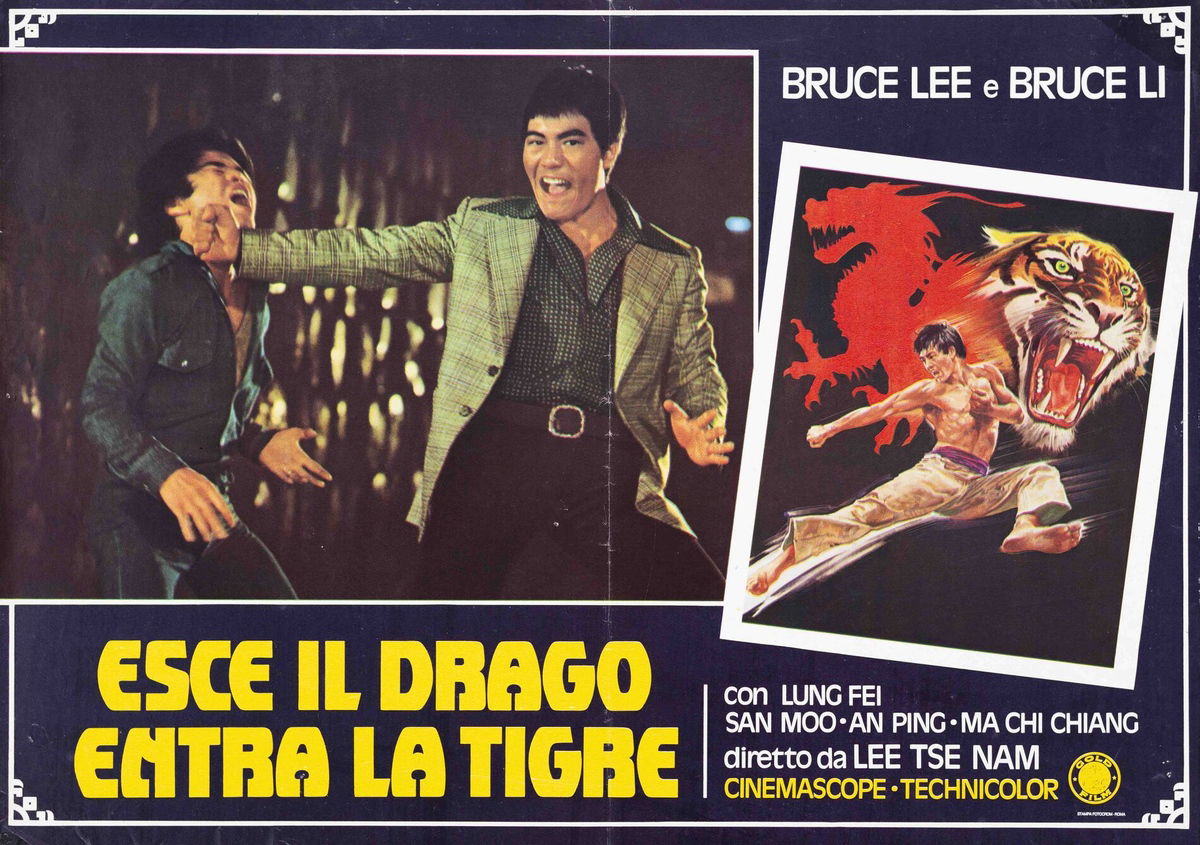 Esce il drago entra la tigre - Fotobusta 1