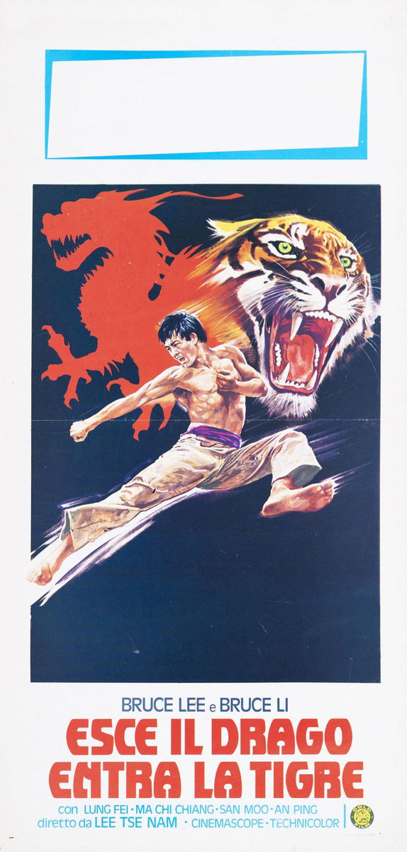 Esce il drago entra la tigre - Lobby Card 1
