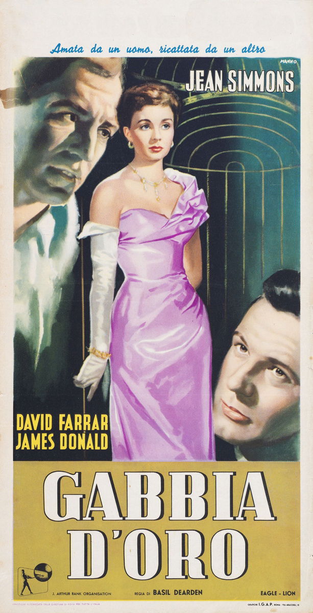 Cage of Gold - Lobby Card 1