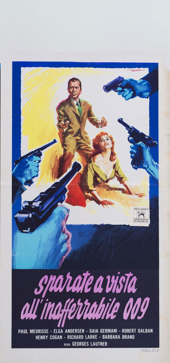 Sparate a vista all'inafferrabile 009 - Locandina 1