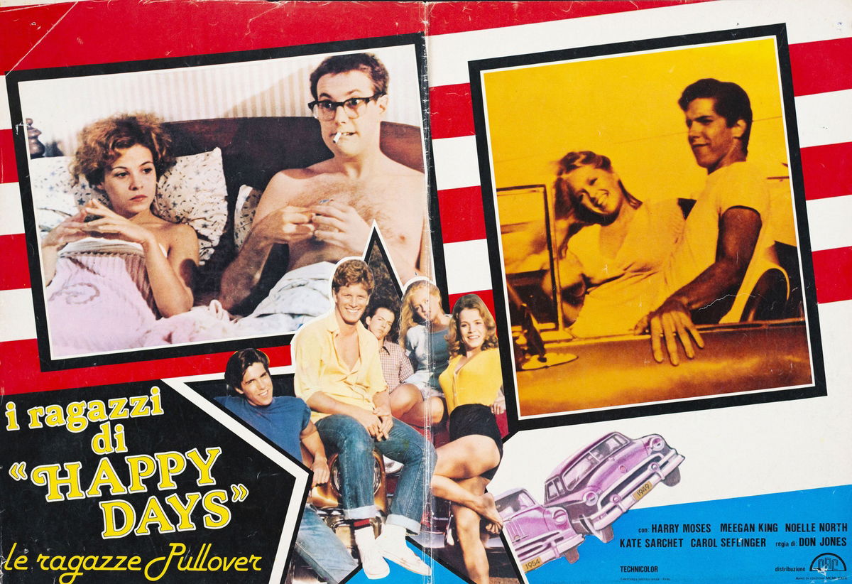 I ragazzi di 'Happy Days' e le ragazze pullover - Fotobusta 1