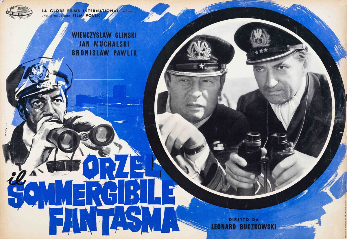 Fotobusta 2 per il film Orzel il sommergibile fantasma (1959)