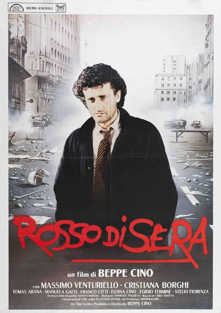 Rosso di sera - Manifesto 1