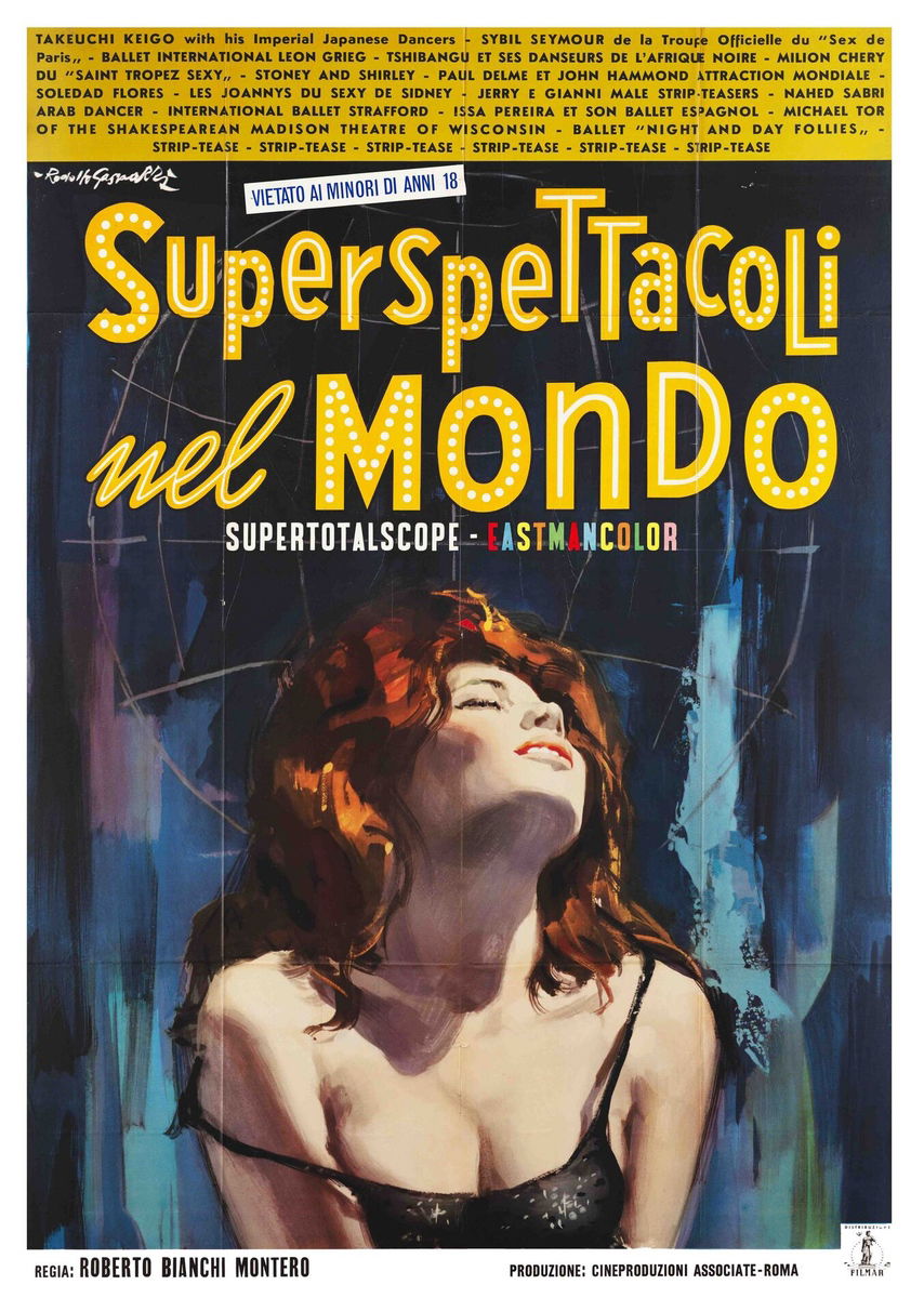 Superspettacoli nel mondo - Manifesto 1