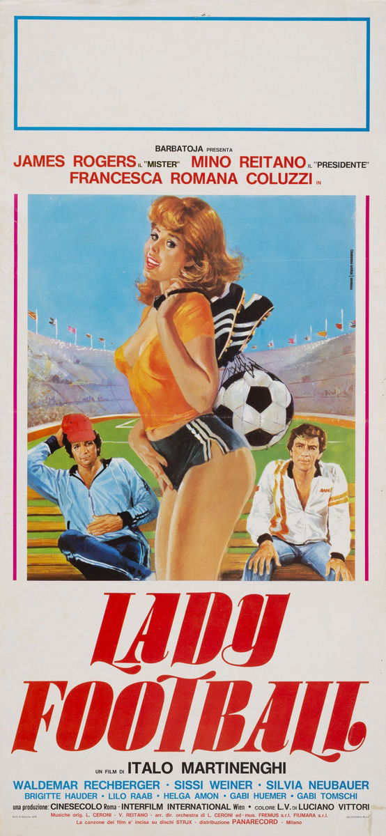 Lady Football - Lobby Card 1