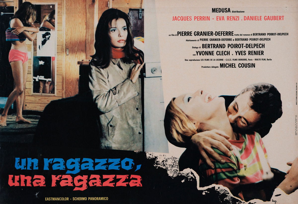 Un ragazzo e una ragazza - Fotobusta 1