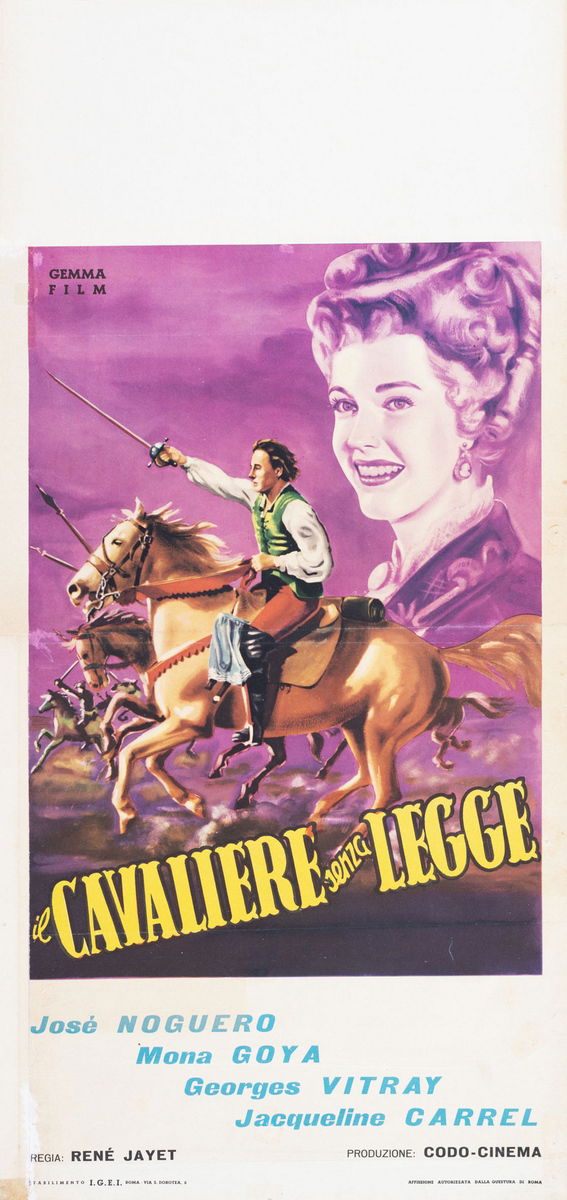 Il cavaliere senza legge - Locandina 1