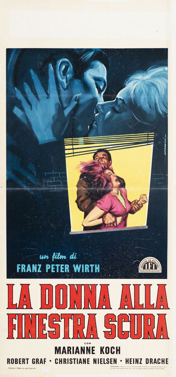 La donna alla finestra oscura - Locandina 1