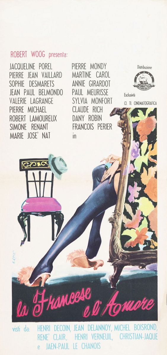 La francese e l'amore - Locandina 1