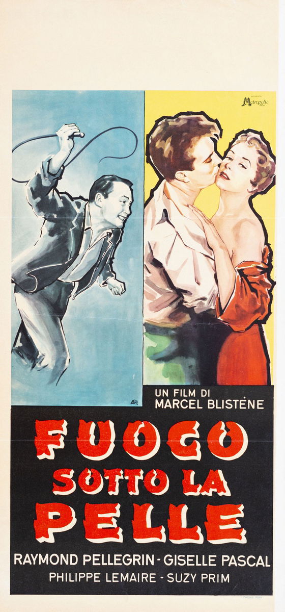 Il fuoco sotto la pelle - Locandina 1