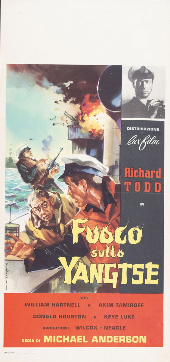 Fuoco sullo Yangtse - Locandina 1