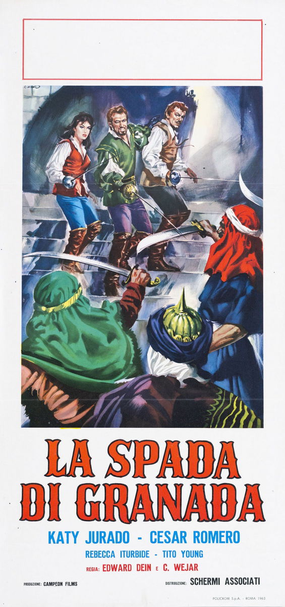 La spada di Granada - Locandina 1
