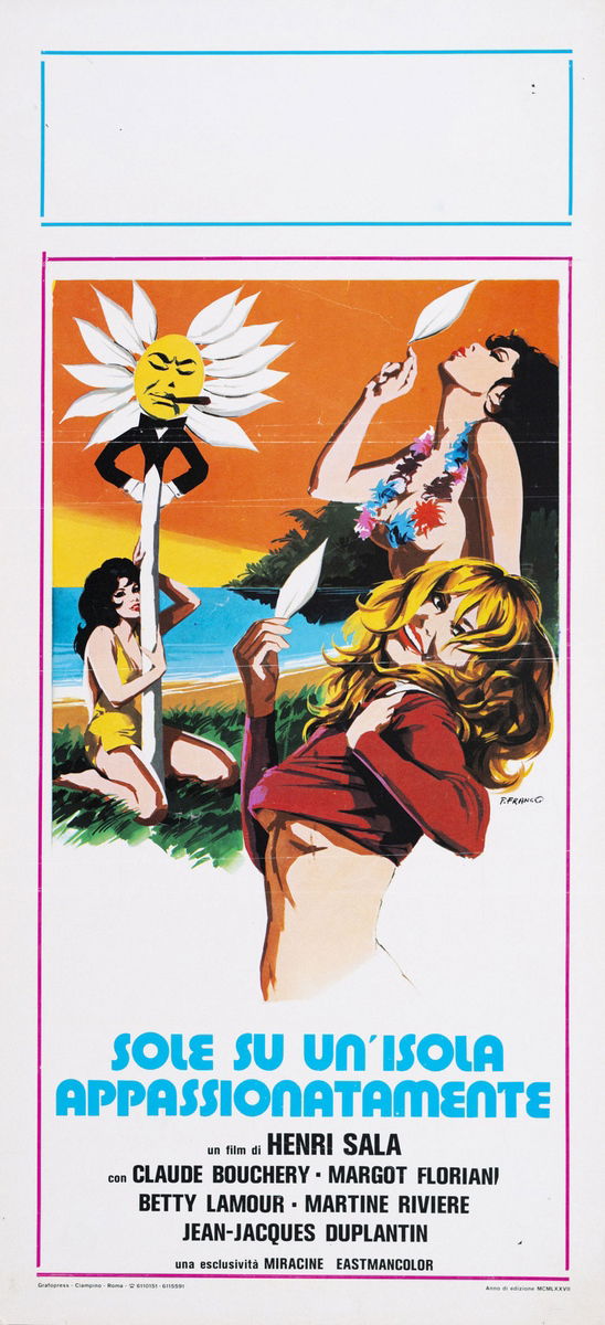 Sole su un'isola appassionatamente - Locandina 1