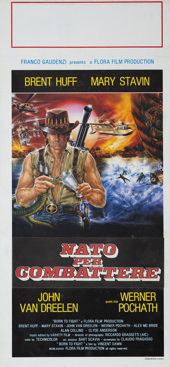 Born to fight - Lobby Card 1