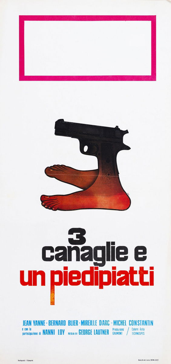 Tre canaglie e un piedipiatti - Locandina 1