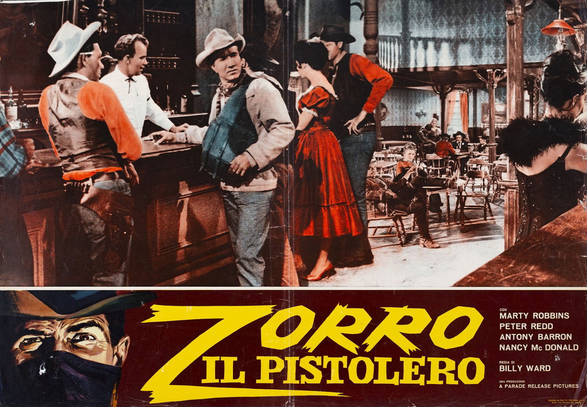 Fotobusta 3 per il film Zorro il pistolero (1964)