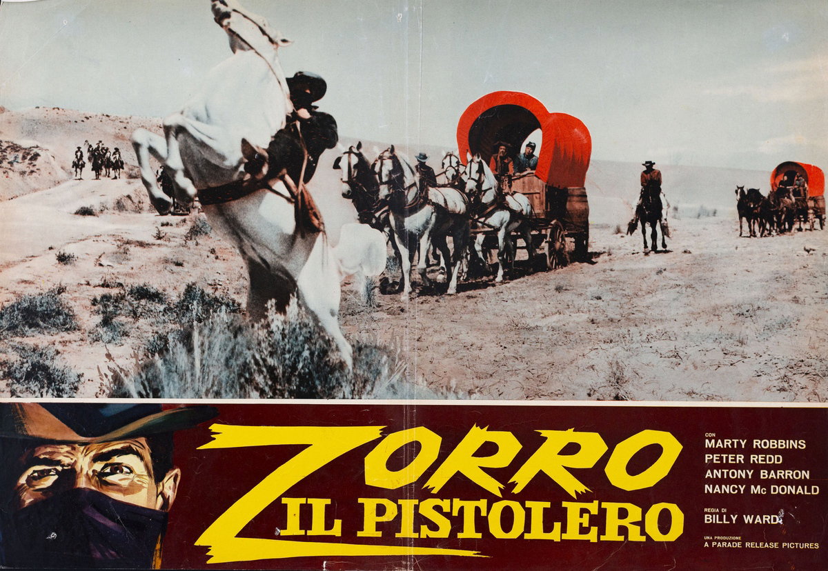 Fotobusta 2 per il film Zorro il pistolero (1964)