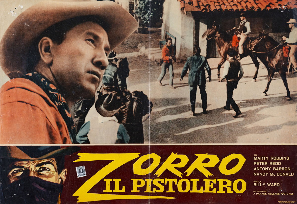 Fotobusta 4 per il film Zorro il pistolero (1964)