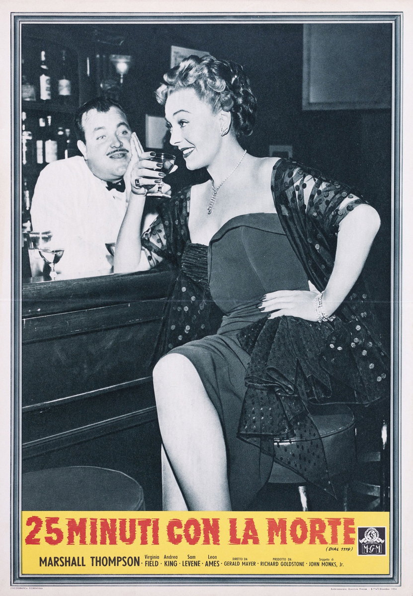 Lobby Card 5 for the film Dial 1119 (1950)