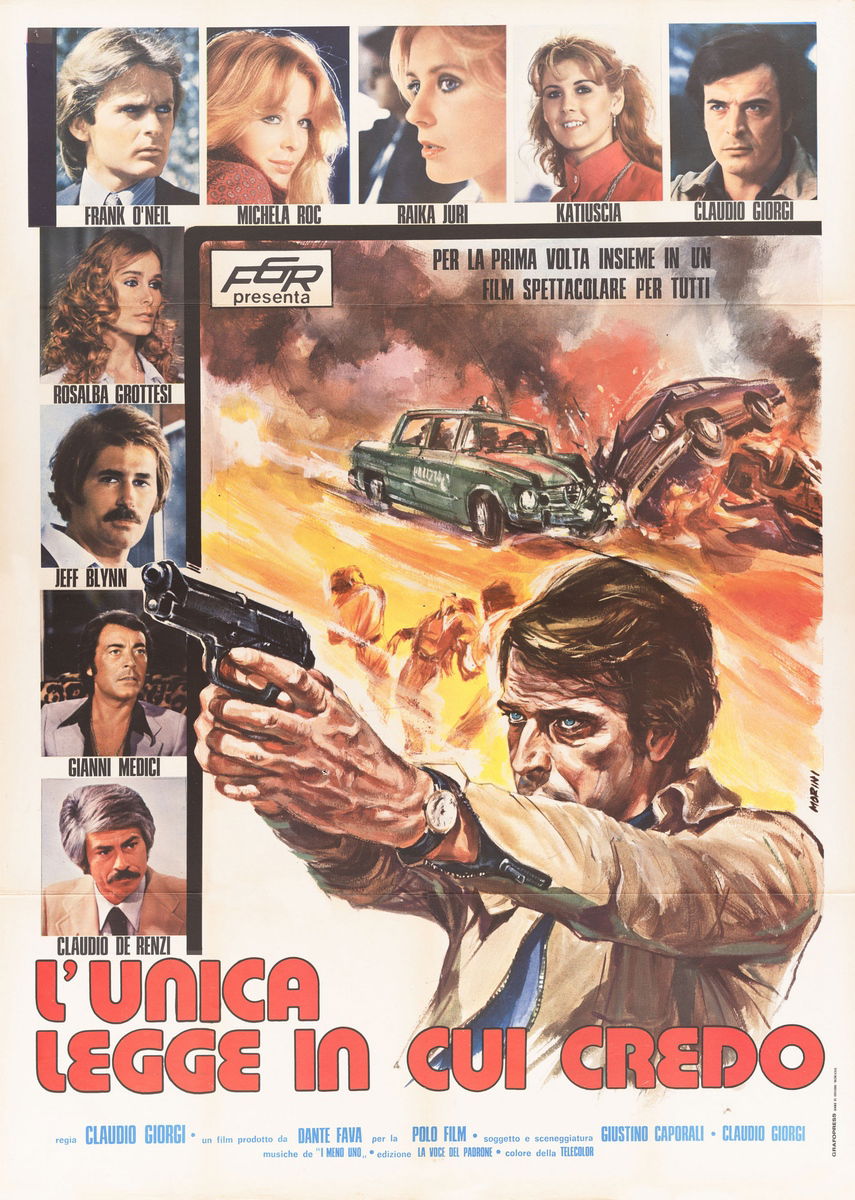 L'unica legge in cui credo - Poster 1