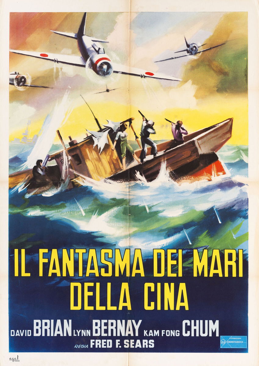 Il fantasma dei mari della Cina - Manifesto 1