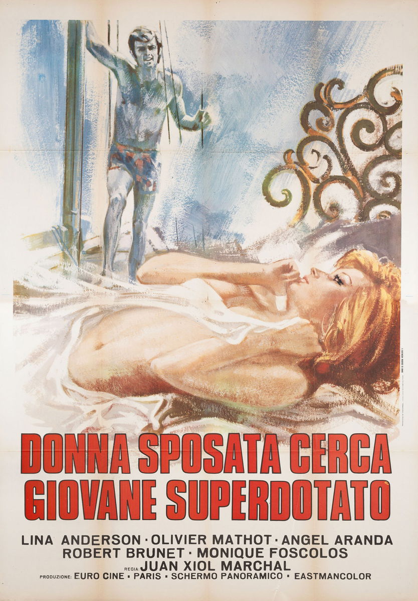 Donna sposata cerca giovane superdotato - Manifesto 1