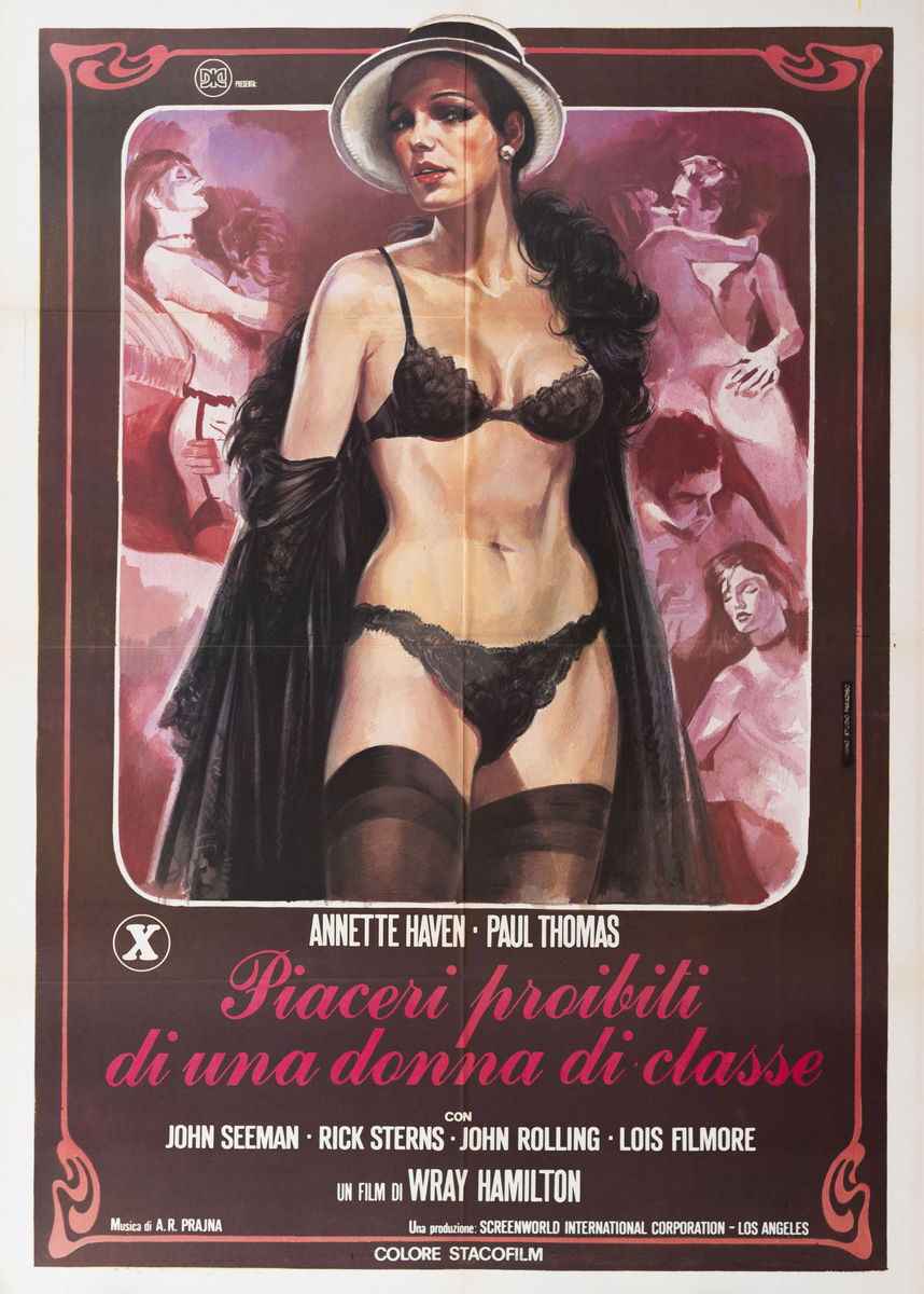 Piaceri proibiti di una donna di classe - Manifesto 1