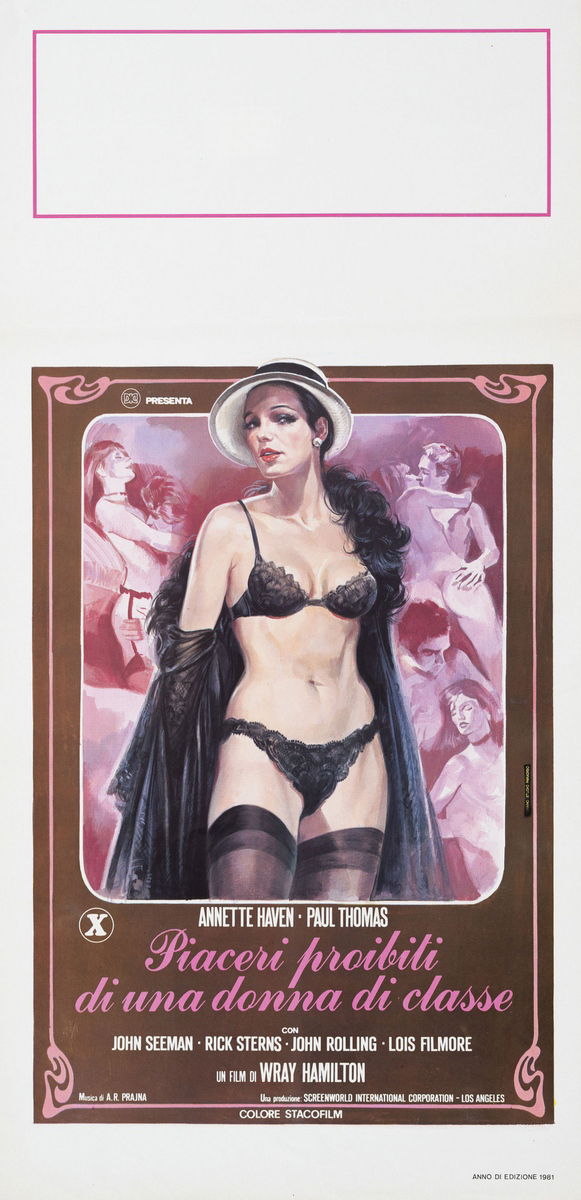 Piaceri proibiti di una donna di classe - Locandina 1