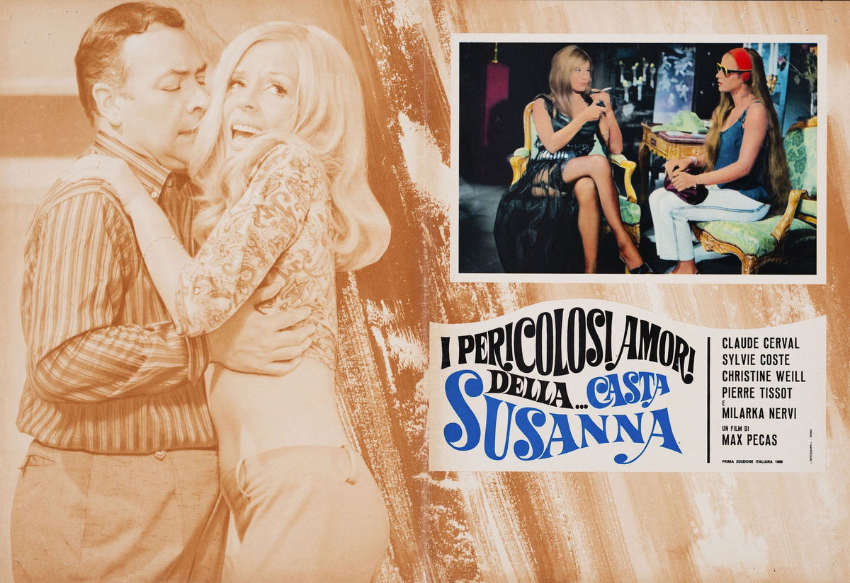 I pericolosi amori della casta Susanna - Fotobusta 1