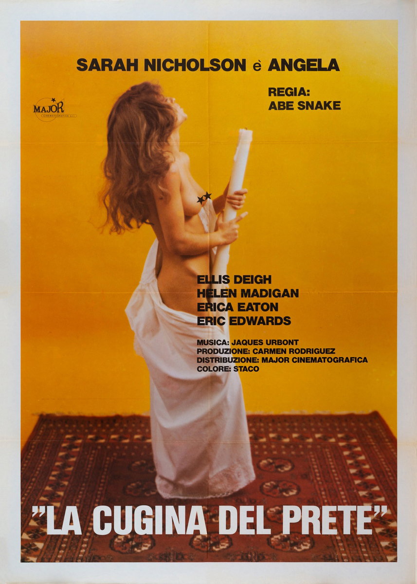 Manifesto 2 per il film La cugina del prete (1975)