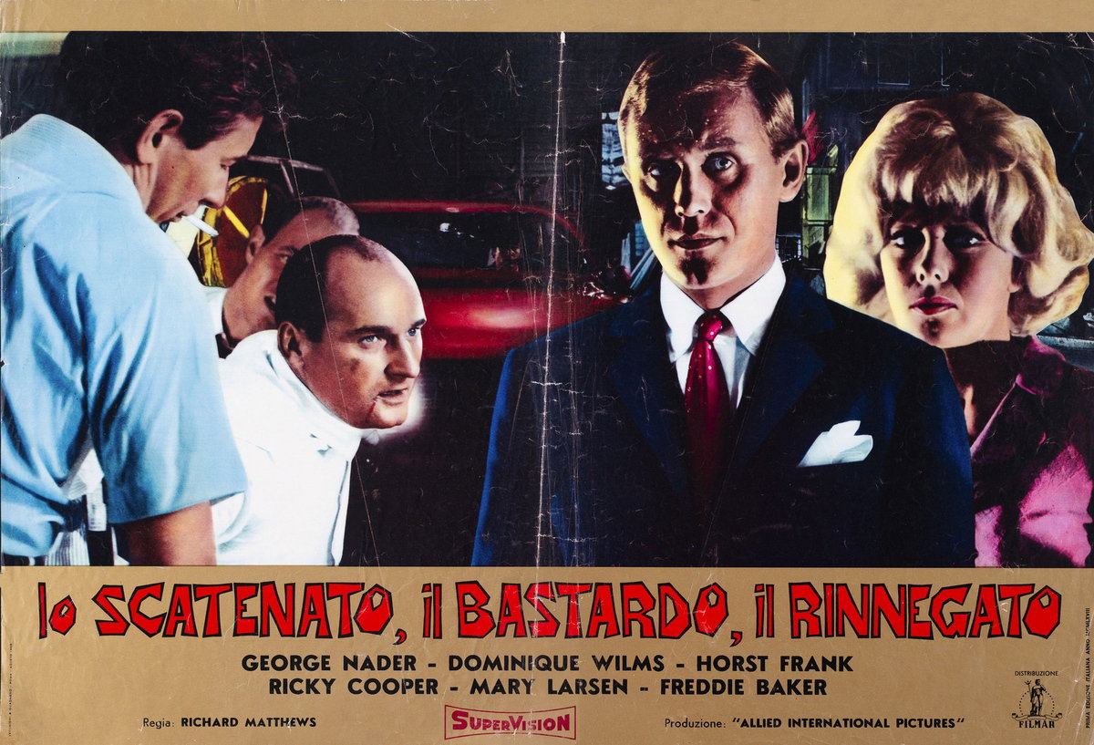 Fotobusta 2 per il film Lo scatenato il bastardo il rinnegato (1968)