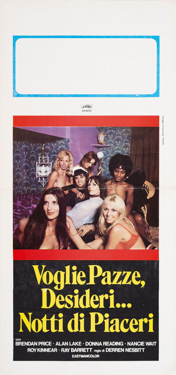 Voglie pazze, desideri... notti di piaceri - Locandina 1