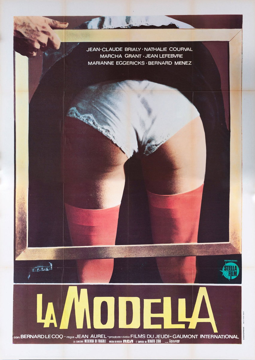 Manifesto 2 per il film La modella (1974)