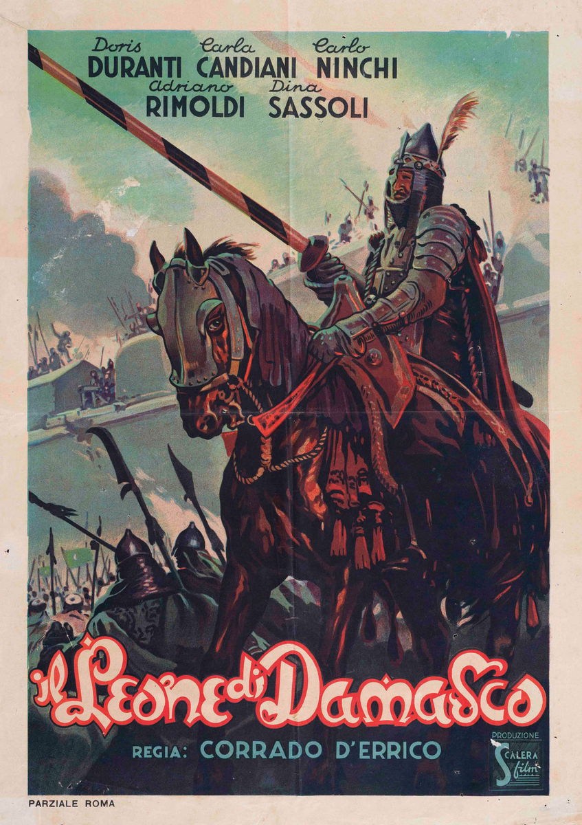 Il leone di Damasco - Manifesto 1