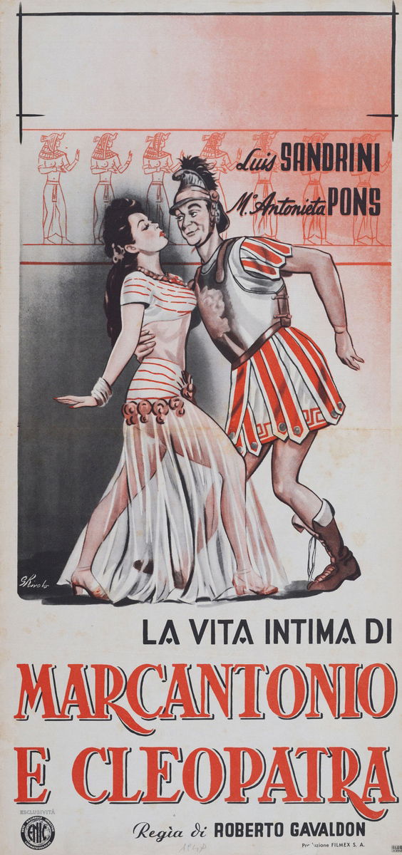 La vita intima di Marcantonio e Cleopatra - Locandina 1