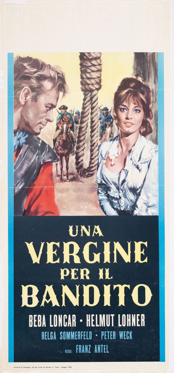 Una vergine per il bandito - Locandina 1