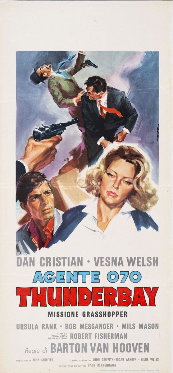 Agente 070: Thunderbay missione Grasshopper - Lobby Card 1