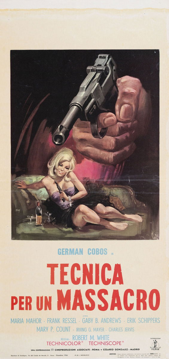 Blueprint for a Massacre - Lobby Card 1