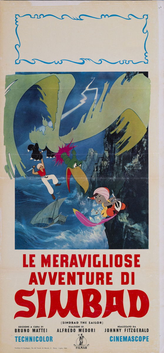 Le meravigliose avventure di Sinbad - Locandina 1