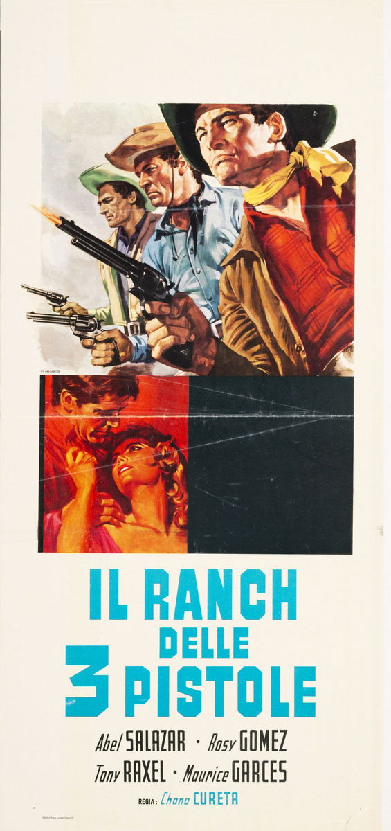 Il ranch delle tre pistole - Locandina 1