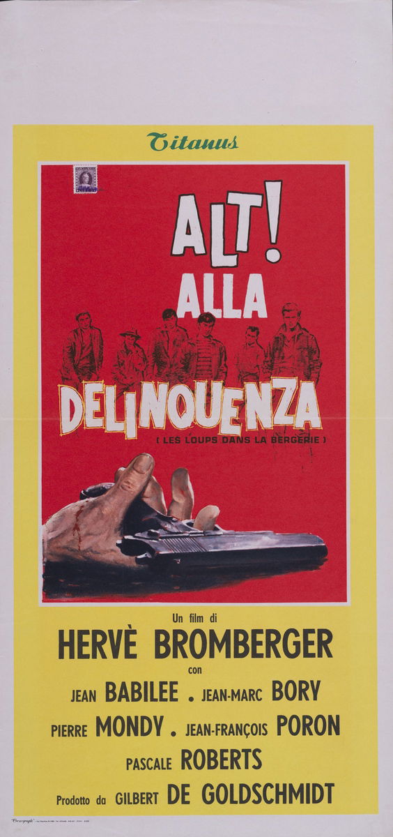 Alt! alla delinquenza - Locandina 1