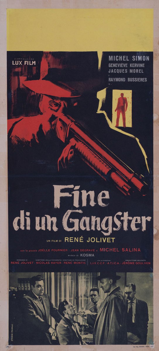 Fine di un gangster - Locandina 1