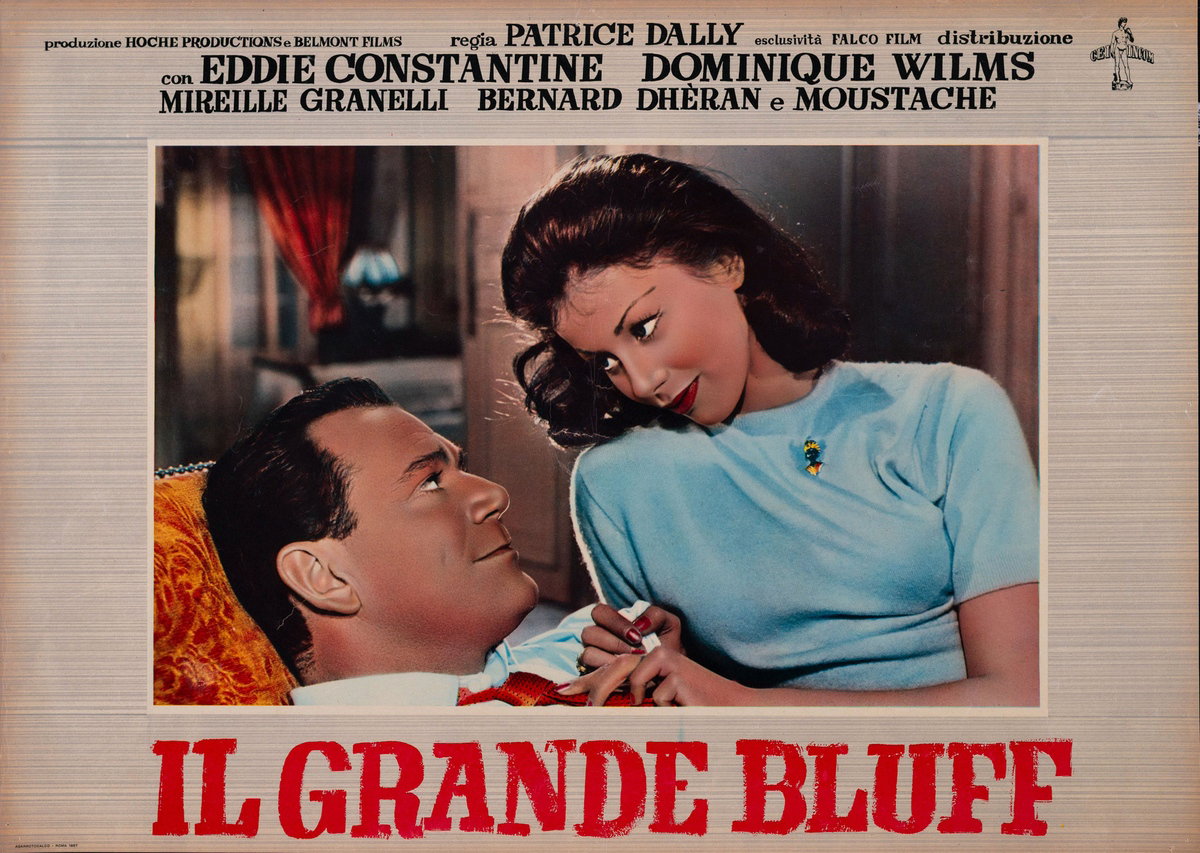 Fotobusta 2 per il film Il grande bluff (1957)