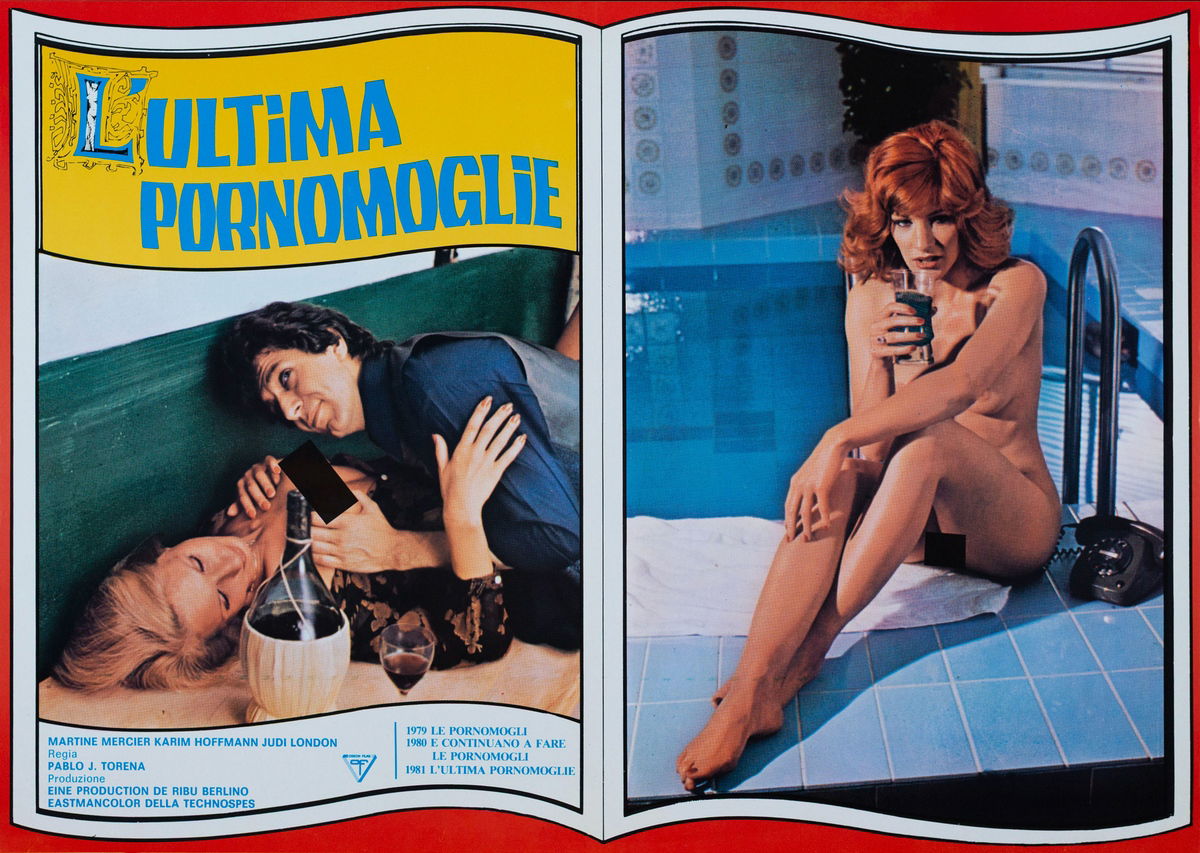 La pornomoglie - Fotobusta 1