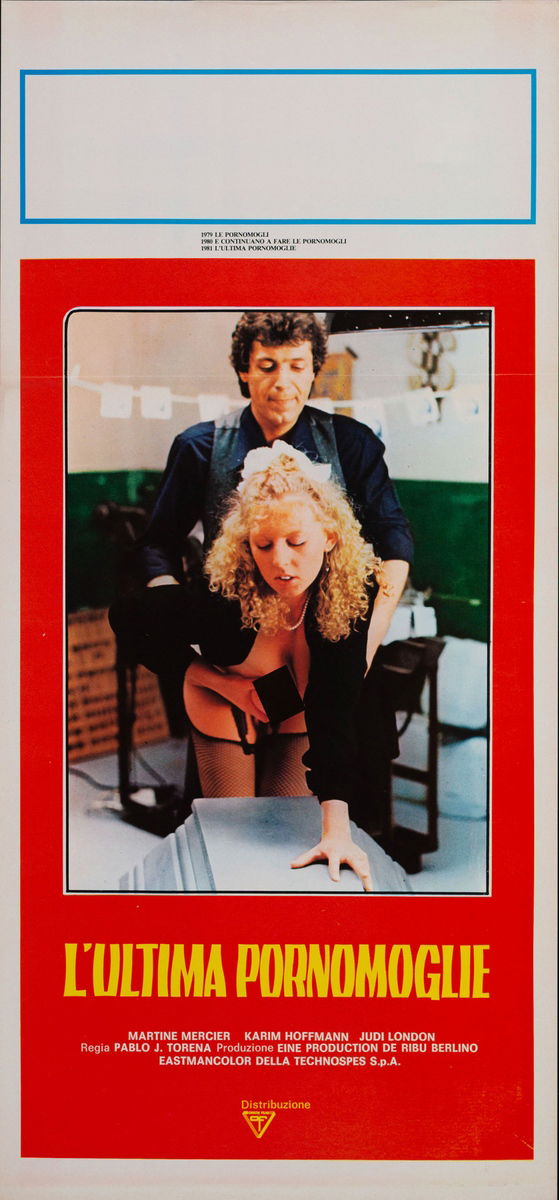 La pornomoglie - Locandina 1