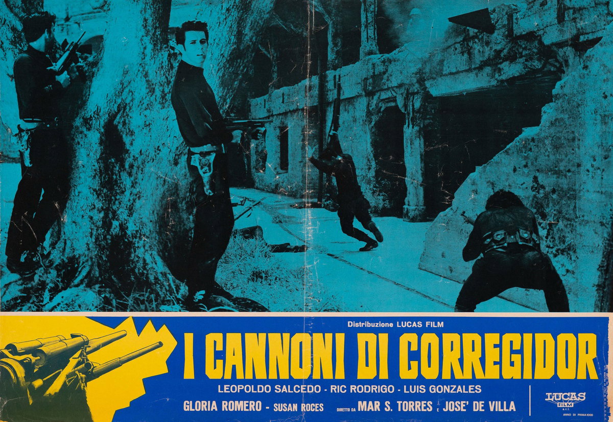 Fotobusta 2 per il film I cannoni di Corregidor (1964)