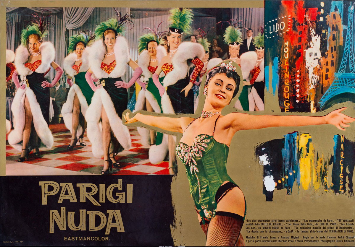 Lobby Card 2 for the film Parigi nuda (1962)