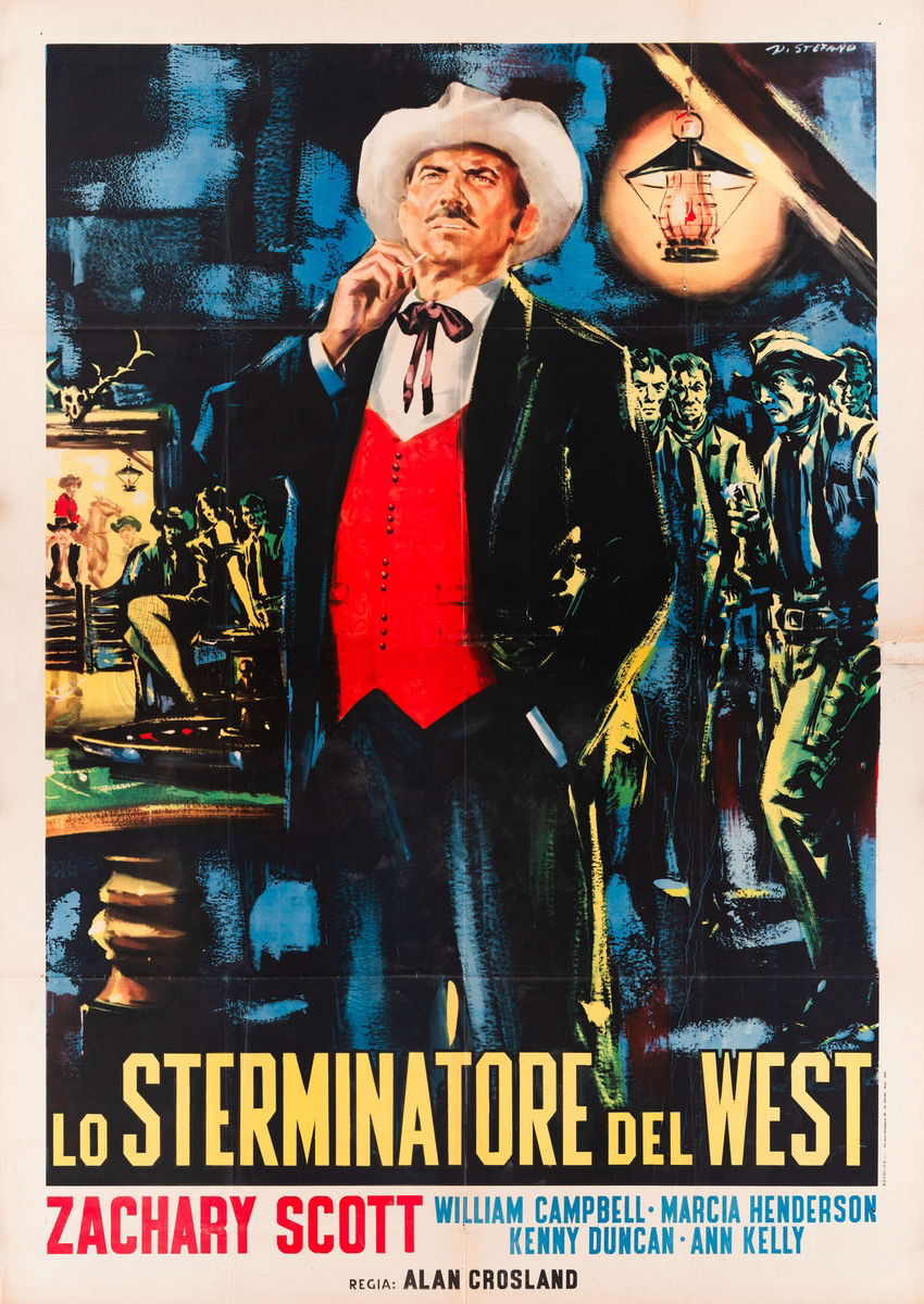 Lo sterminatore del West - Manifesto 1