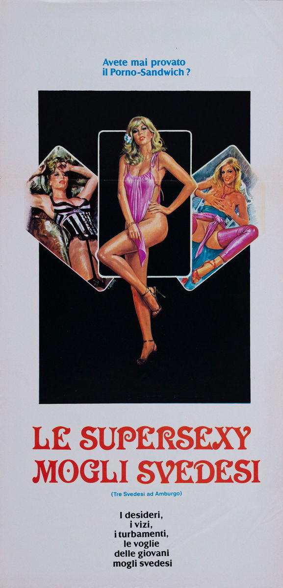 Three Swedes on the Reeperbahn - Lobby Card 1